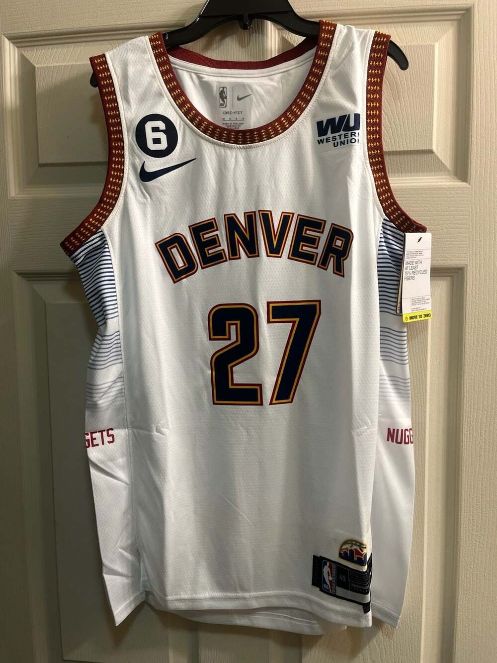 Nike NBA Denver Nuggets City Edition Swingman Jersey Jamal Murray 27